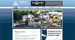 Desktop Screenshot of aeacj.com.br